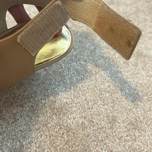 MICHAEL Michael Kors Open Toe Sandals - Joselle Logo High-Heel, Size 6.5 - Picture 9 of 11